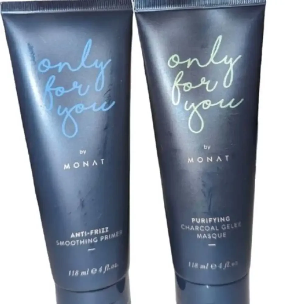 New Set 3  Monat Restore Leave-In Conditioner, Charcoal Masque, Smoothing Primer